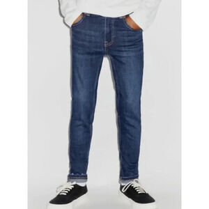 Zara  boys stretch skinny jeans dark wash size 10 youth